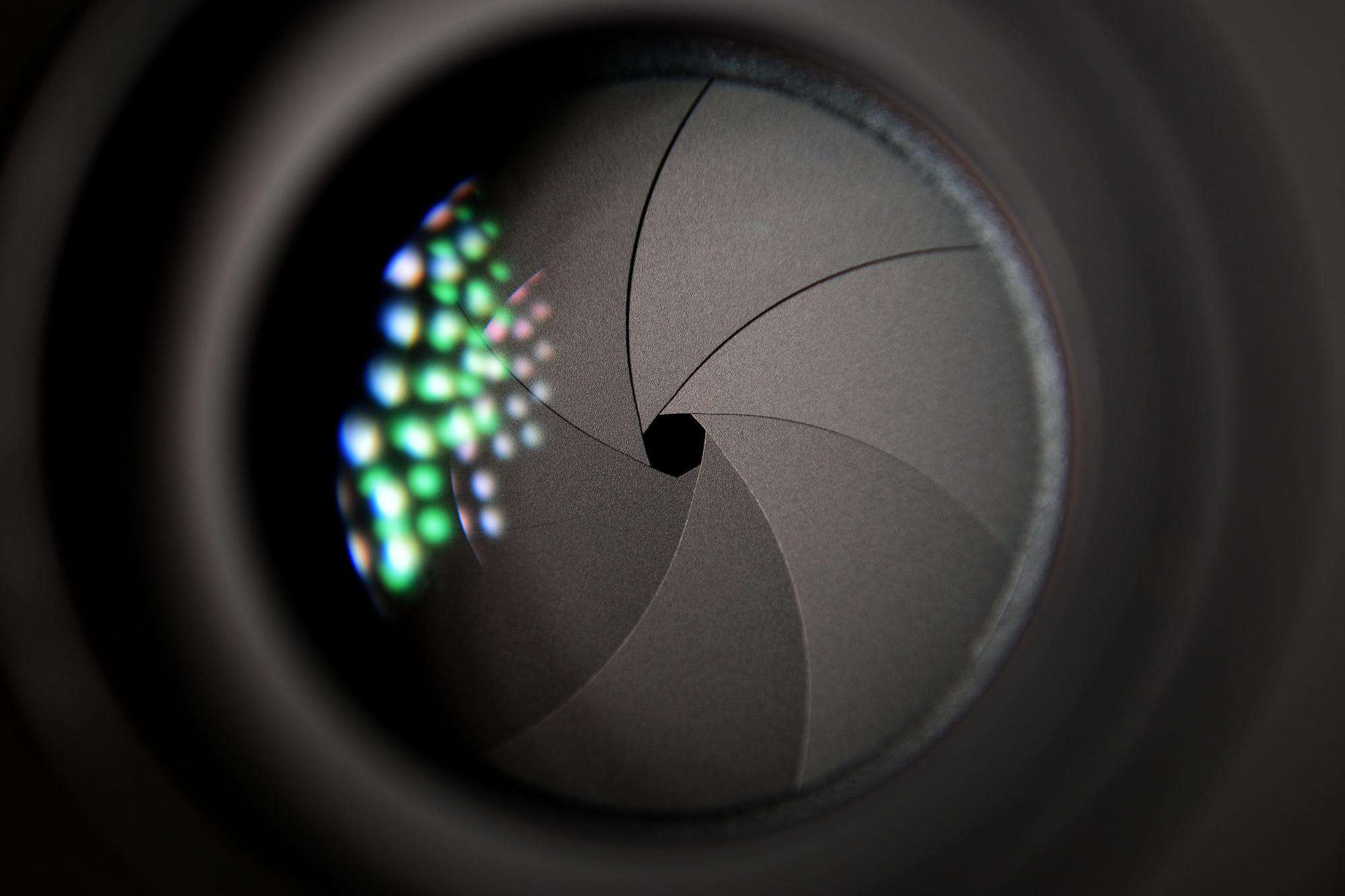 image of a camera shutter