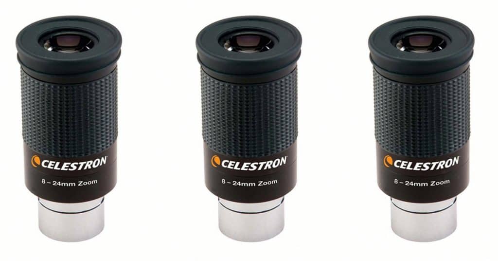 1.25" 8-24mm  Eyepiece for Telescope Skywatcher+Lens Moon Planet Filter 