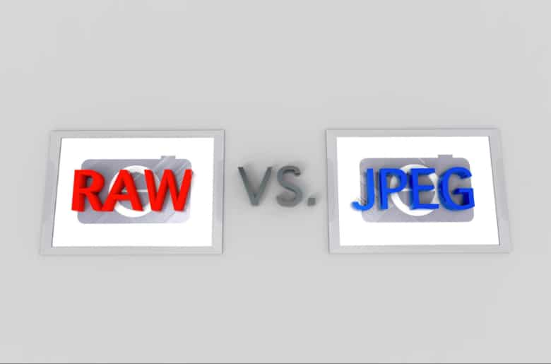 raw vs jpeg image storage