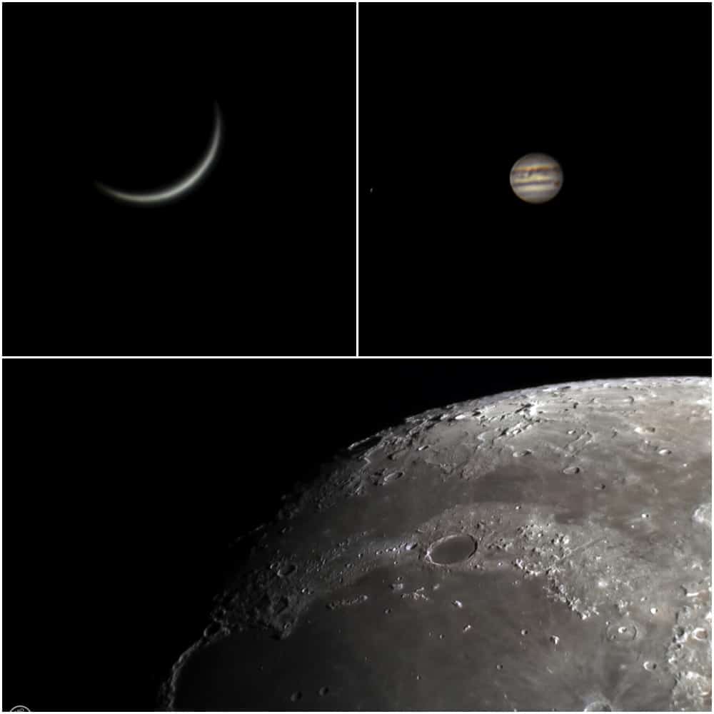 photograph the Moon and the Planets from the city