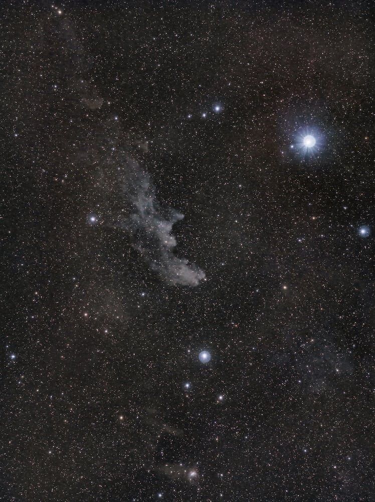 Witch Head nebula in Orion