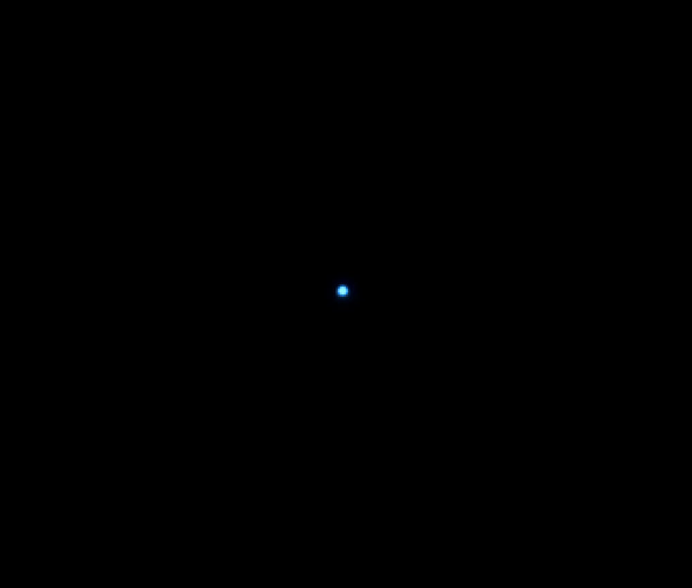 Vega star shining blue