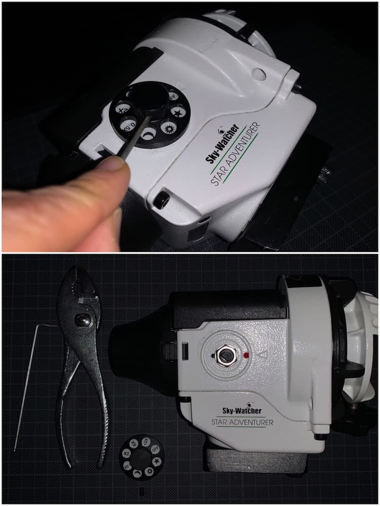 Fixing the loose mode dial