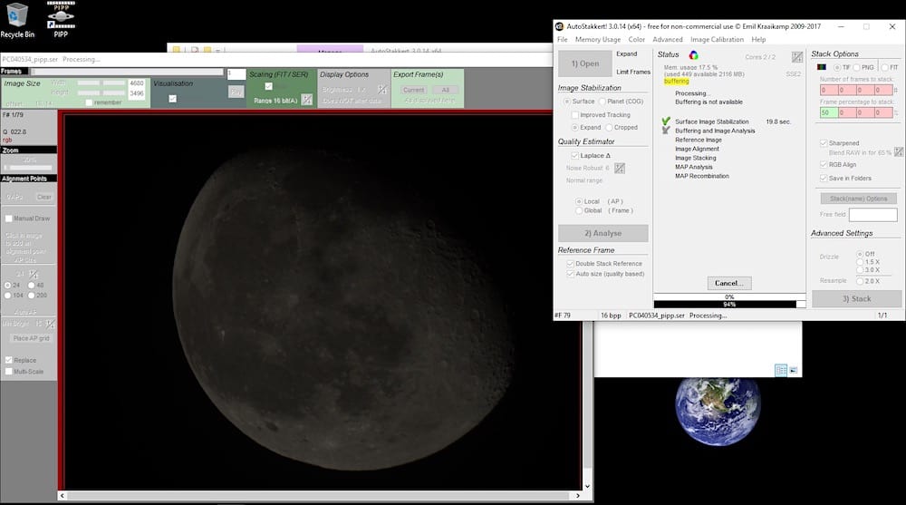 registax 6 tutorial for lunar