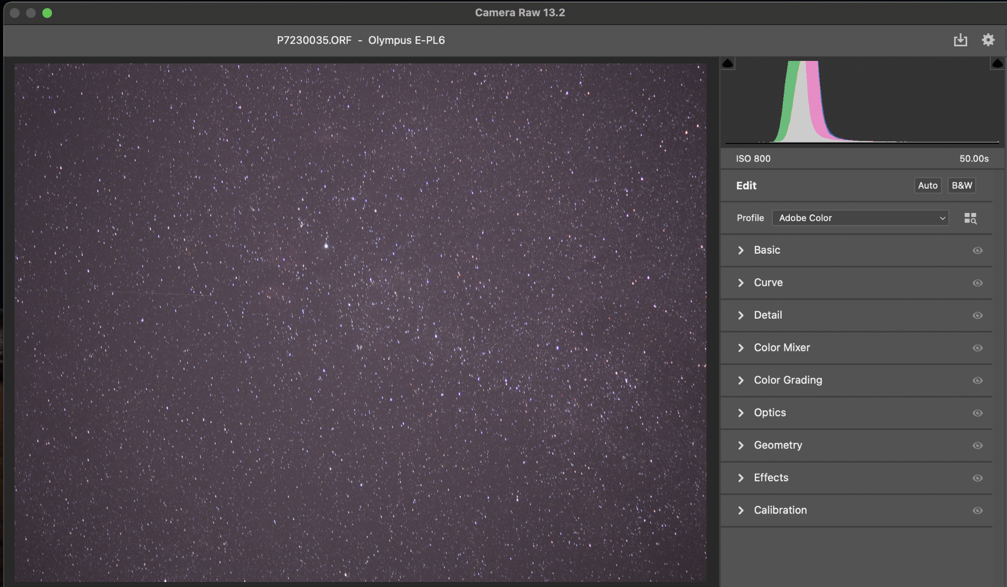 Camera Settings For Astrophotography