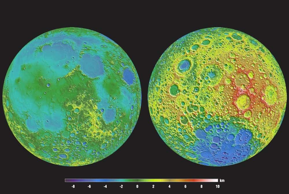 Moon Photography from the LRO probe
