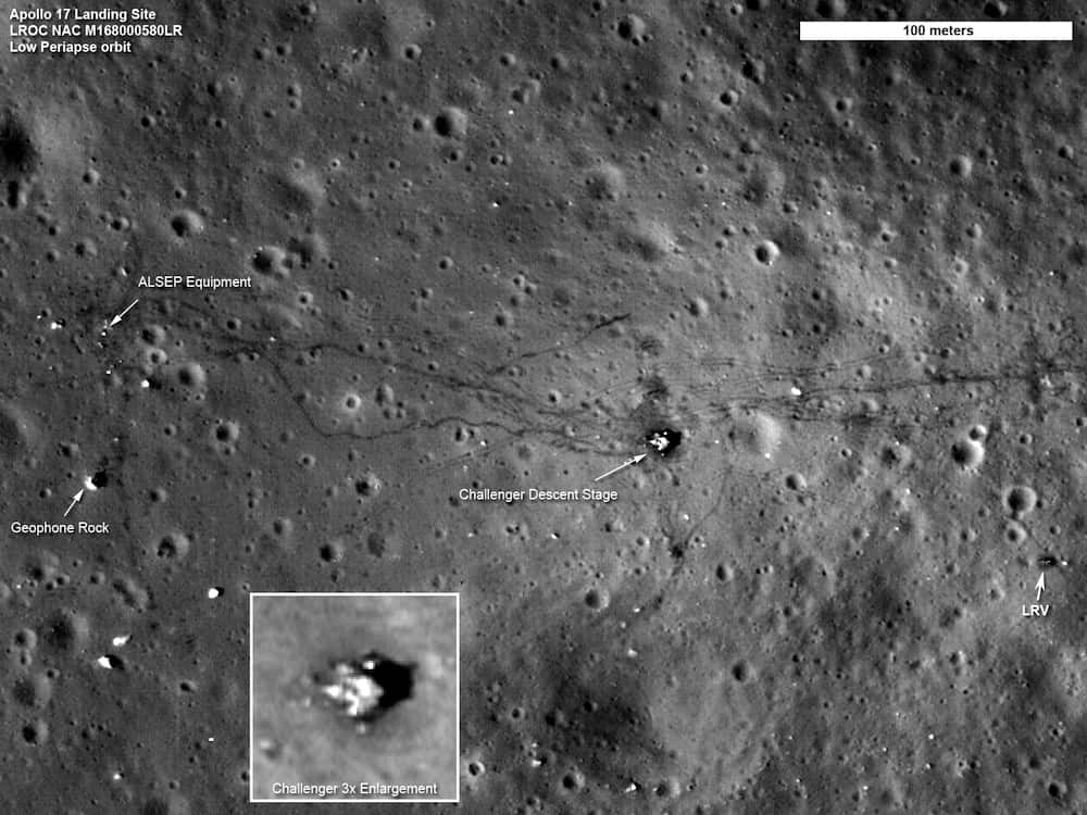 The Apollo 17 Landing Site