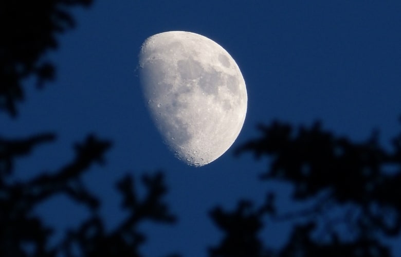 How Much Of The Moon Is Always Lit