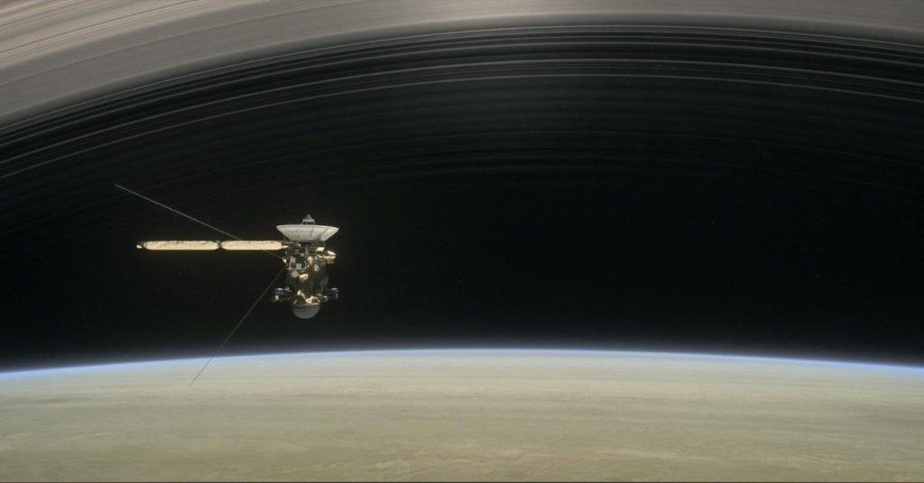 Cassini in the Gap