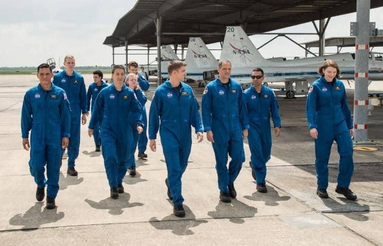 New Astronaut Candidate's First Day at NASA's Ellington Field