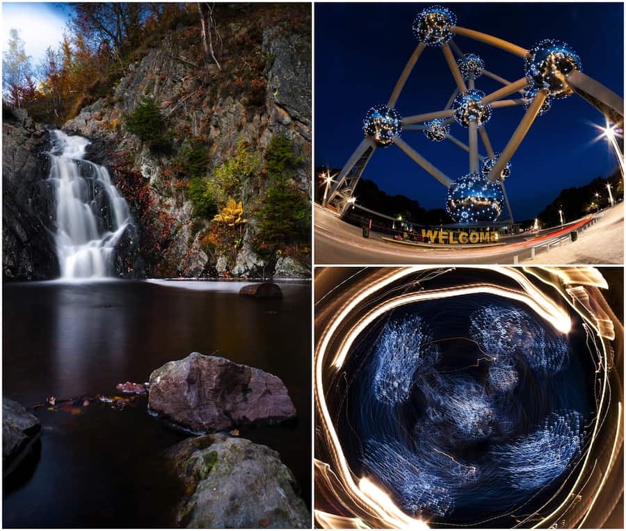 Examples of long exposures
