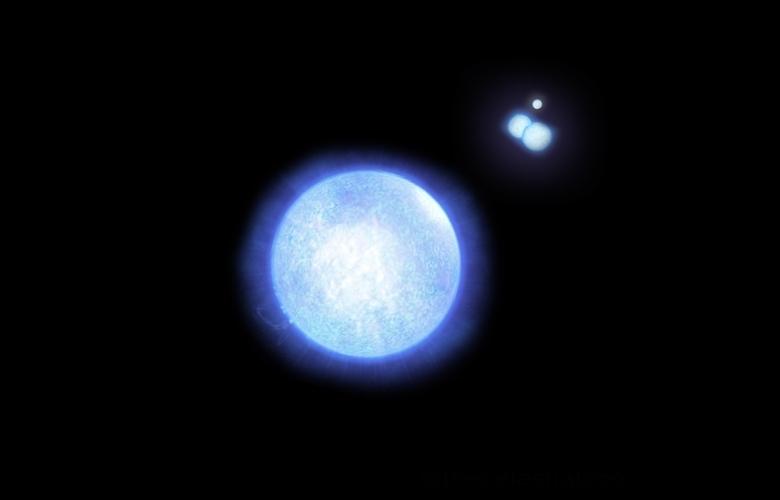 Rigel is a blue-white supergiant star 860 ly away in the constellation of Orion
