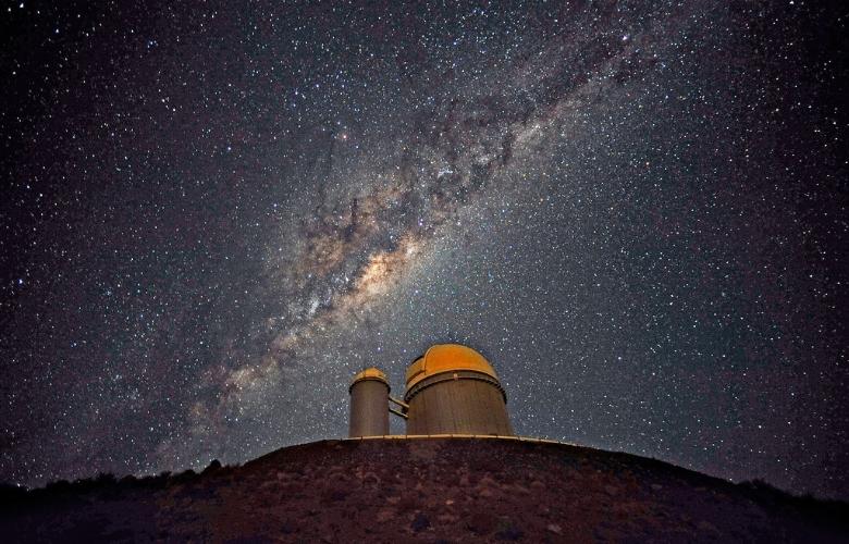 The Galactic Centre above the ESO 3.6-metre telescope