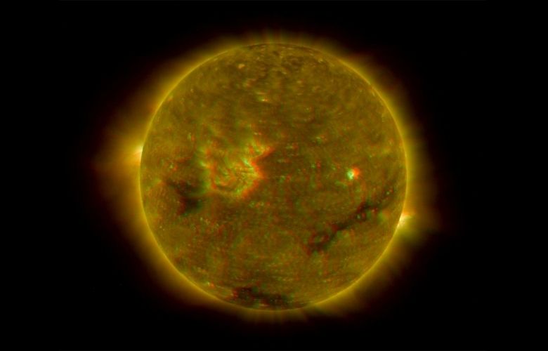 The Sun's first three-dimensional image