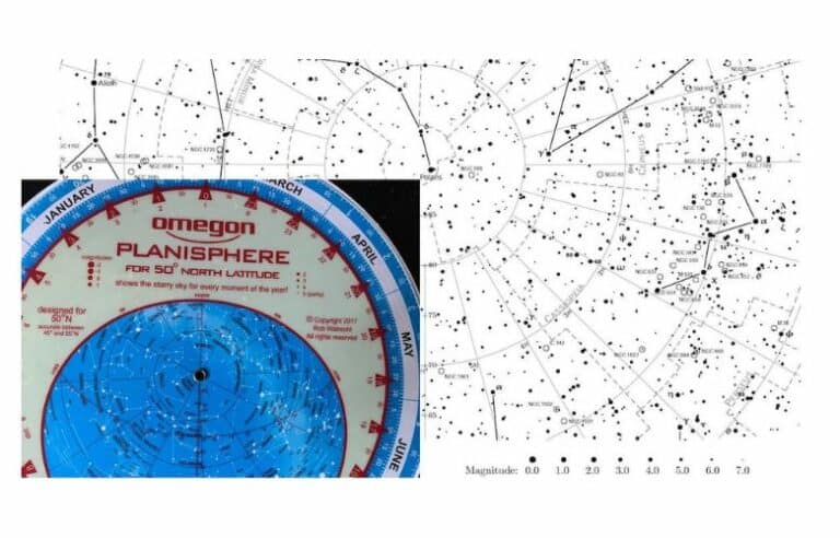 how to read a star chart a simple guide night sky pix